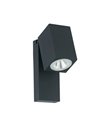 Applique murale extérieure LED anthracite SAKEDA 5W 3000K 650lm IP44 170mm