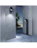Aplique exterior SAKEDA antracita LED 5W 3000K 650lm IP44 170mm