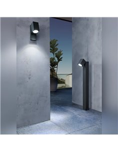 Aplique exterior SAKEDA antracita LED 5W 3000K 650lm IP44 170mm 2