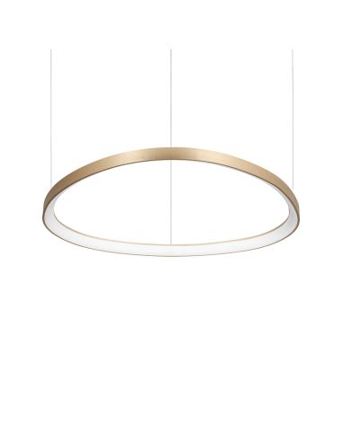 Grand plafonnier circulaire Gemini doré