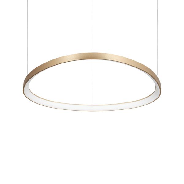 Lámpara de techo circular grande Gemini oro