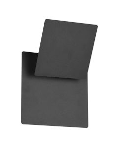 Medidas Aplique LED multiposiciones cuadrado MIO negro mate 6W 3000K 560lm IP20 2