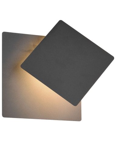 Applique murale LED carrée...