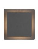Aplique LED multiposiciones cuadrado MIO negro mate 6W 3000K 560lm IP20