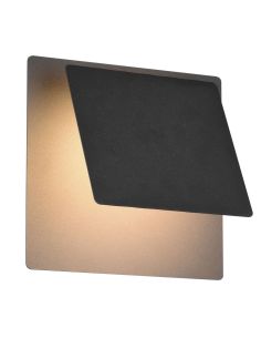Aplique LED multiposiciones cuadrado MIO negro mate 6W 3000K 560lm IP20 2