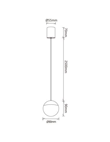 Lampe à Suspension LED KILDA 10W...