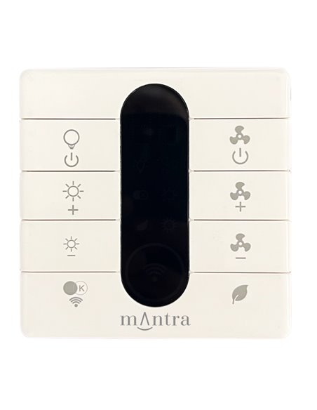 Contrôleur mural Ventilateur compatible MANTRA R00142-R00233, 2,4 GHz