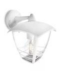 Luminária de parede externa MyGarden Creek Philips E27 em alumínio branco | LeónLeds Lighting