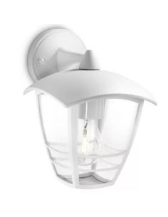 aplique E27 aluminio blanco exterior MyGarden Creek Philips | LeónLeds Iluminación