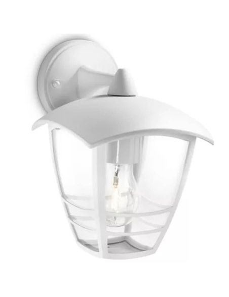 MyGarden Creek Philips E27 weiße Aluminium-Außenwandleuchte | LeónLeds Lighting