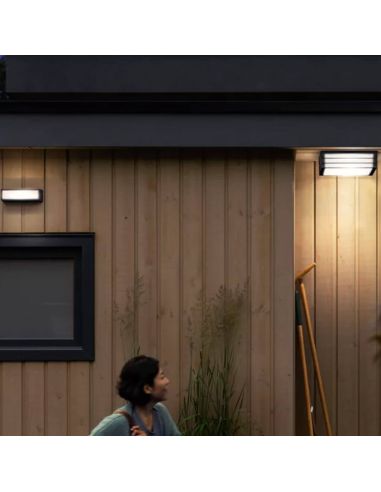 Éclairage moderne pour porche avec plafonnier Moonshine