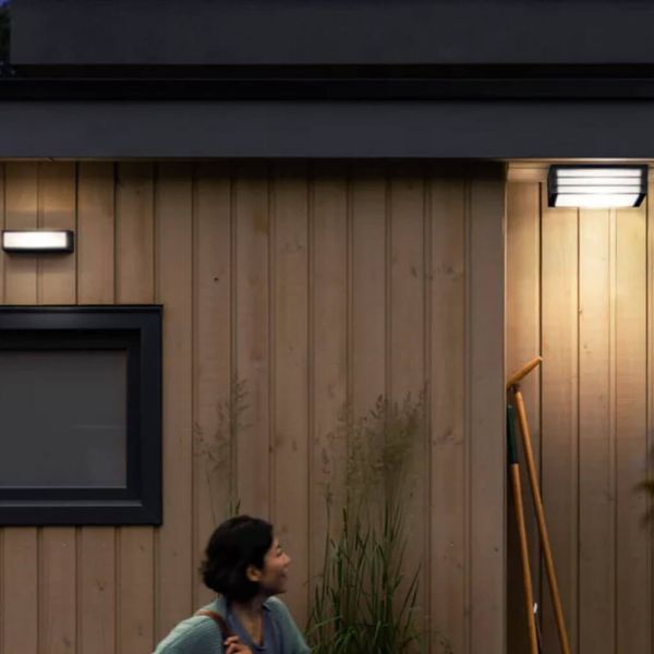 Éclairage moderne pour porche avec plafonnier Moonshine