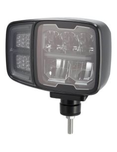 Faro Principal LED Homologado Serie BLACK | Calefactado Anti-Nieve | 12/24V derecho