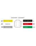 conector Faro Principal LED Homologado Serie BLACK | Calefactado Anti-Nieve | 12/24V