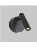 ATRIA Runde 3W 3000K 285Lm LED-Wandleuchte mit Aufputzmontage und Schalter