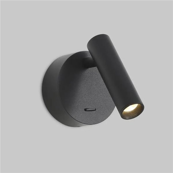 Aplique LED orientable ATRIA superficie Round 3W 3000K 285Lm con interruptor