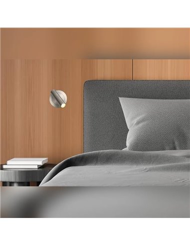 Aplique LED empotrable orientable ATRIA Round 3W 3000K 285Lm