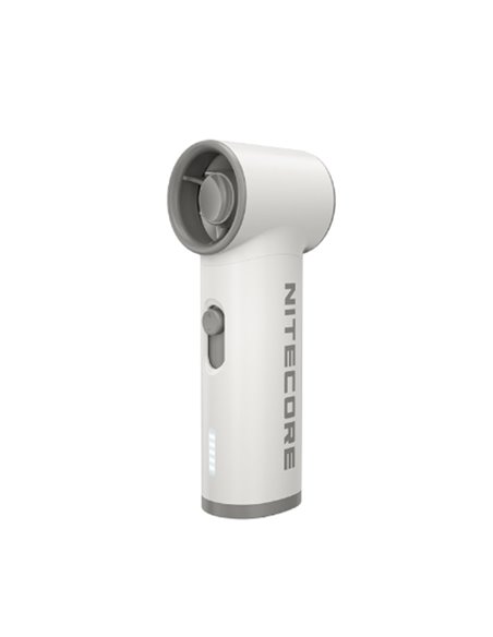 Mini Ventilador de mano NEF01 LITE de diseño ligero, recargable USB-C 10m/s 5 velocidades