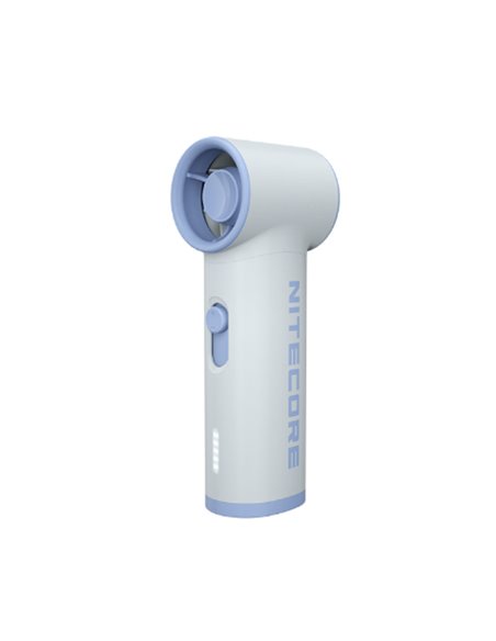 Ventilateur portable NEF01 LITE Mini, conception légère, rechargeable par USB-C, 10 m/s, 5 vitesses