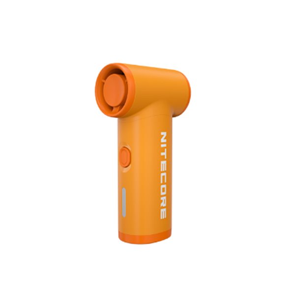Ventilador de Mano del tamaño de la palma de alta velocidad NEF NANO, recargable USB-C 2000mAh 12m/s ultraligero 5 velocidades