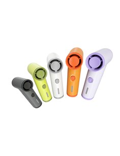 Ventilador de Mano del tamaño de la palma de alta velocidad NEF NANO, recargable USB-C 12m/s ultraligero 5 velocidades 2