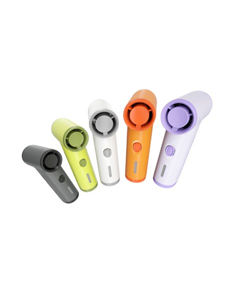 Ventilador de Mano del tamaño de la palma de alta velocidad NEF NANO, recargable USB-C 12m/s ultraligero 5 velocidades
