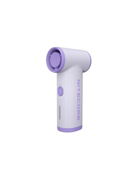 Ventilador de Mano tamaño palma, alta velocidad NEF NANO, recargable USB-C 12m/s ultraligero