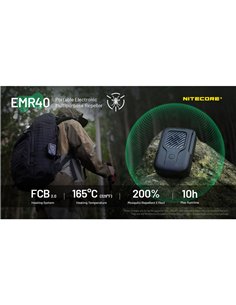 EMR40 USB-C Tragbares Mehrzweck-Mückenschutzgerät für den Außenbereich - 40 Stunden 2