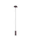 Lámpara colgante MARLEY óxido, altura regulable, GU10 (no incl.) máx 35W para iluminación interior