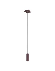 Suspension MARLEY, finition rouille, hauteur réglable, ampoule GU10 (non fournie), 35 W max. pour éclairage intérieur 2