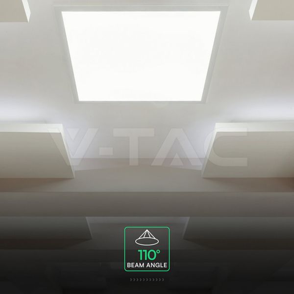 110º Chip Cree Panel LED 40W 600x600mm Backlit High Lumen | Chip CREE | 120lm/W
