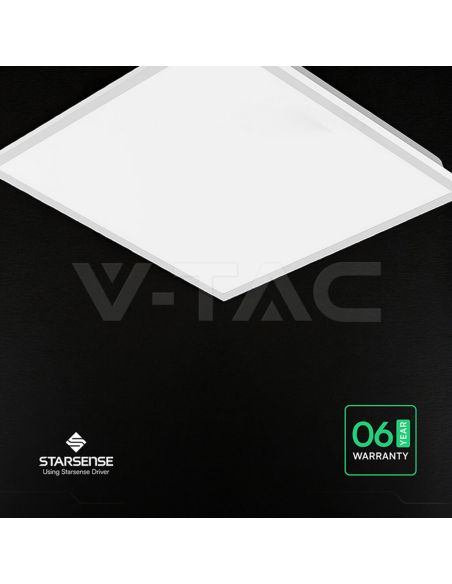 Panneau LED Garantía 40W 600x600mm rétroéclairé haute luminosité | Puce CREE | 120 lm/W