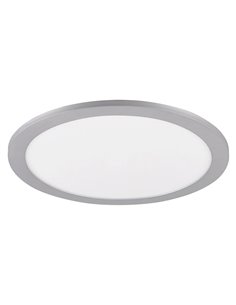 Plafón de techo LED TIBERIUS titán 16W 4000K 1500Lm Ø30cm para uso interior 2