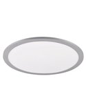Plafón LED de techo TIBERIUS titán Ø40cm 20W 4000K IP20 para uso interior