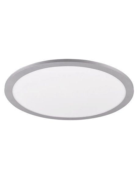 Plafón LED de techo TIBERIUS titán Ø40cm 20W 4000K IP20 para uso interior