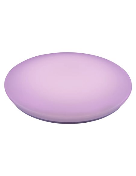 Plafón de techo NALIDA blanco 40W RGBW+3000‑5500K hasta 4650Lm WiZ Ø74 cm regulable IP20
