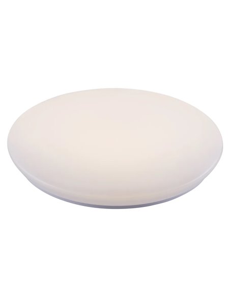 Plafón de techo NALIDA blanco 40W RGBW+3000‑5500K hasta 4650Lm WiZ Ø74 cm regulable IP20