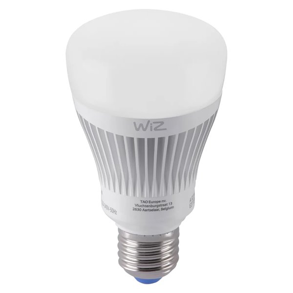 Ampoule connectée WiZ E27 blanche 11,5 W RGBW+ 2200-6500 K à intensité variable