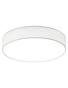 Plafón de techo LED redondo LUGANO blanco 11W 1200Lm 3000K LED integrado Ø30cm para interior