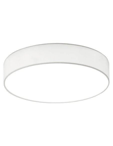Runde LED-Deckenleuchte LUGANO, weiß, 11 W, 1200 lm, 3000 K, integrierte LED, Ø 30 cm, für den Innenbereich