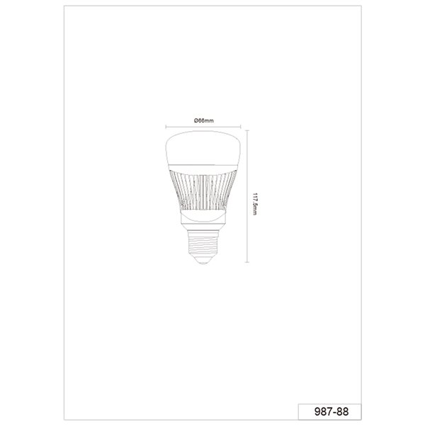 Bombilla inteligente WiZ E27 blanca 11,5W RGBW+2200‑6500K Regulable