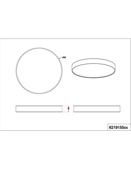 Plafonnier LED LUGANO avec abat-jour en tissu gris réglable et veilleuse, 60 W, 5 000 lm, 3 000-5 000 K, Ø 75 cm
