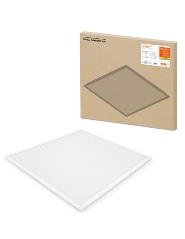 Painel de LED com driver 60x60, conforto e alto desempenho | Seleção múltipla de 28W a 33W | 130lm/W