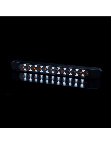 Clignotant avant multifonction à LED LIZARD LZD 3143 | Clignotant dynamique et feu de position | 12 V 24 V | A 1