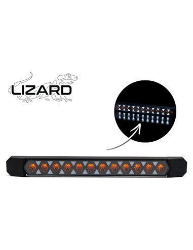 Indicador dianteiro multifuncional LED LIZARD LZD 3143 | Seta e luz de posição dinâmicas | 12V 24V | A 1
