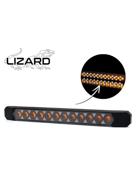 Piloto Delantero LED LIZARD LZD 3142 | Intermitente Estático y Posición | 12/24V | A 1