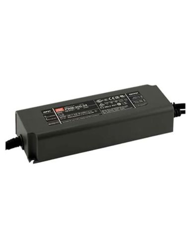 Alimentador LED PWM-200-DA2, 200W, especial para regulación TIRAS LED, IP67, 12V/24V/36V/48V