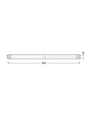 Tubo LED T8 EM Value, dimensões 600 mm, 7,4 W | Substituto de 18 W | OSRAM/Ledvance