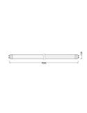 Medidas Tubo LED T8 EM Value 1500 mm 25.9W | Reemplazo Fluorescente 58W | OSRAM/Ledvance