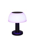 Lámpara Solar LED portátil tipo seta URGANI RGB recargable USB para Jardín y Camping, IP44